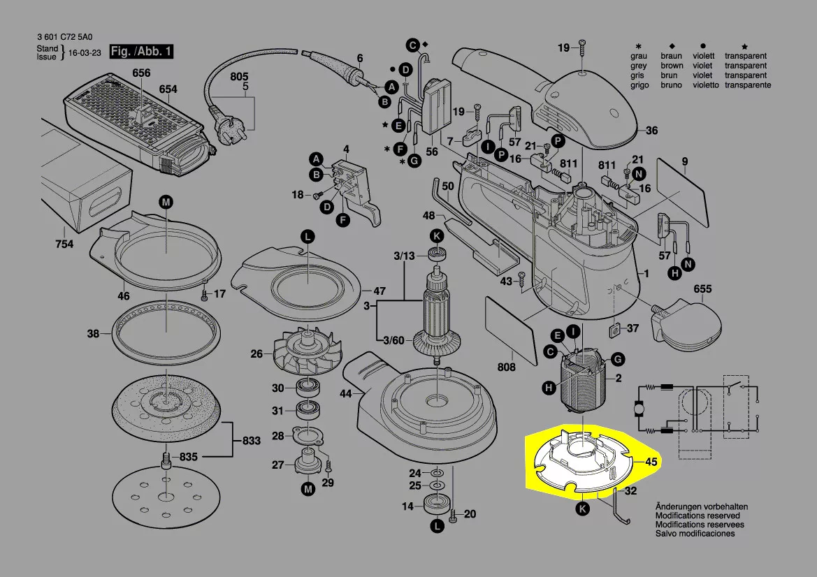 Déflecteur d\'air 2 601 328 047 Bosch